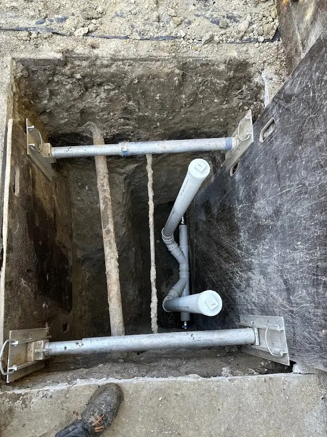 Experienced plumber completing Gas Line Repair work in Bridgewater Town